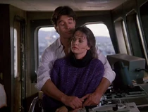 Stephen Parr as Ken Sawyer and Devon Ericson reappears as Tracy Cooper. Conspirators in the plot to steal nuclear detonators.