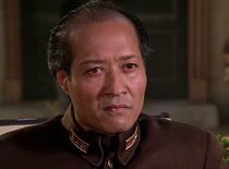 Aki Aleong as the Vietnamese Colonel Quoc. He's quite thorough with the procedures before releasing custody of Ho Minh to the KGB, and this exasperates Zimmer.