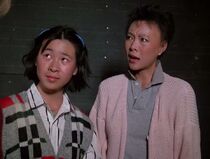 Corina Liang as Kelly (left) and Irene Tsu as Carol Oshiro (right). Two of the kidnapped victims.