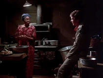 Betty Cole as "mamma",Vidor's mess cook. He confides in her when he needs a moment's peace.