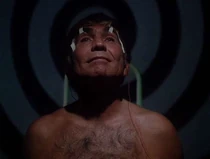 This could be Guy Remsen playing "Harry", one of Horn's mind control subjects. However Horn addresses him as Donald.