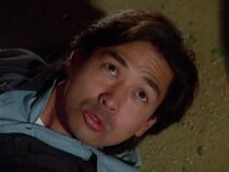 IMDB lists a Jeff Imada as an uncredited biker. This is the only one with his face exposed after he fell and Sama tore his mask off.