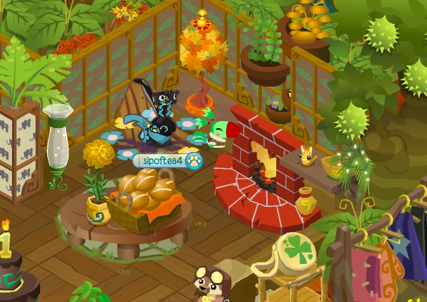 Lacings S Autumn Den Animal Jam Dens Wiki Fandom