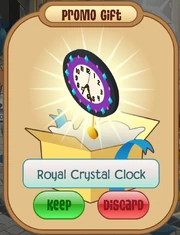 RoyalCrystalClockPromo