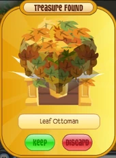Leaf Ottoman
