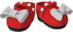 Fancy royal slippers