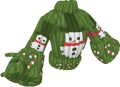 Holiday sweater green