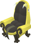 Snake Throne Yellow