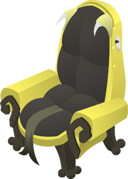 Snake Throne Yellow