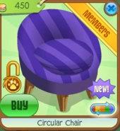 Shop Circular-Chair Purple