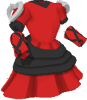 Fancy royal gown
