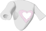 White Heart T-Shirt