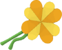Rare Lucky Clover Hair Pin