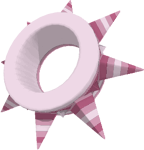 StripedSpikedWristband81