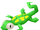 Green Gecko Plushie
