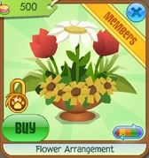 Flower-arrangement-orange