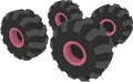 Wheels pink