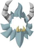 Glitched yeti face
