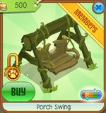 Treetop-Gardens Porch-Swing Green