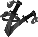 Blackout Dual Samurai Swords