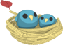 JMC Rare Egg Nest Hat
