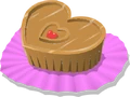 Giant heart chocolate