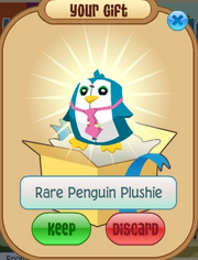 Rare Penguin Plushie