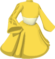 Golden princess dress