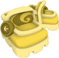 Golden Cozy Shoes