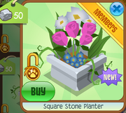 Grahams-Workshop Square-Stone-Planter 2016