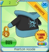 Phantom Hoodie | Animal Jam Item Worth Wiki | Fandom