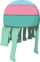 Rare hat with dreadlocks