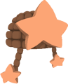 Brown Star Hat