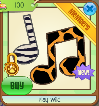 Unavailable Music | Animal Jam Item Worth Wiki | Fandom