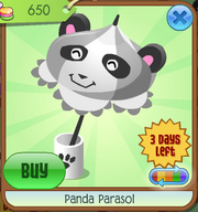 Panda parasol 1