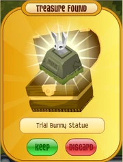Trial Bunny Statue
