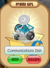 Communications dish