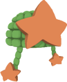 Green Star Hat