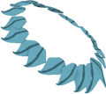 Blue Leaf Necklace