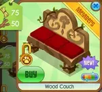 Wood couch 1
