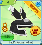 Peck's Ancient Helmet