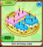 12th-Birthday-Cake