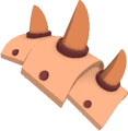 Three horned tail armor