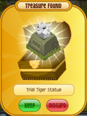 Trial Tiger Statue