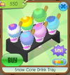 Snow Cone Drink Tray 8