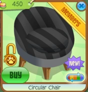 Shop Circular-Chair Black