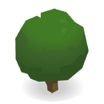 Circular Hedge Trunk