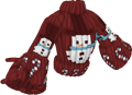 Holiday sweater red