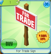 For Trade Sign