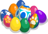 Pile of eggs